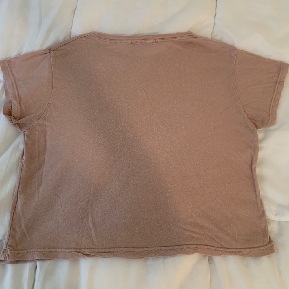 Brandy Melville pastel pink colored shirt - Picture 2 of 3